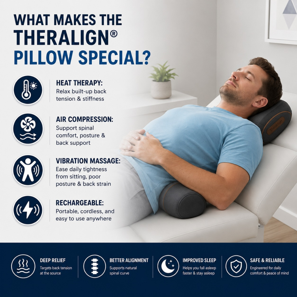 TherAlign® Back Pillow